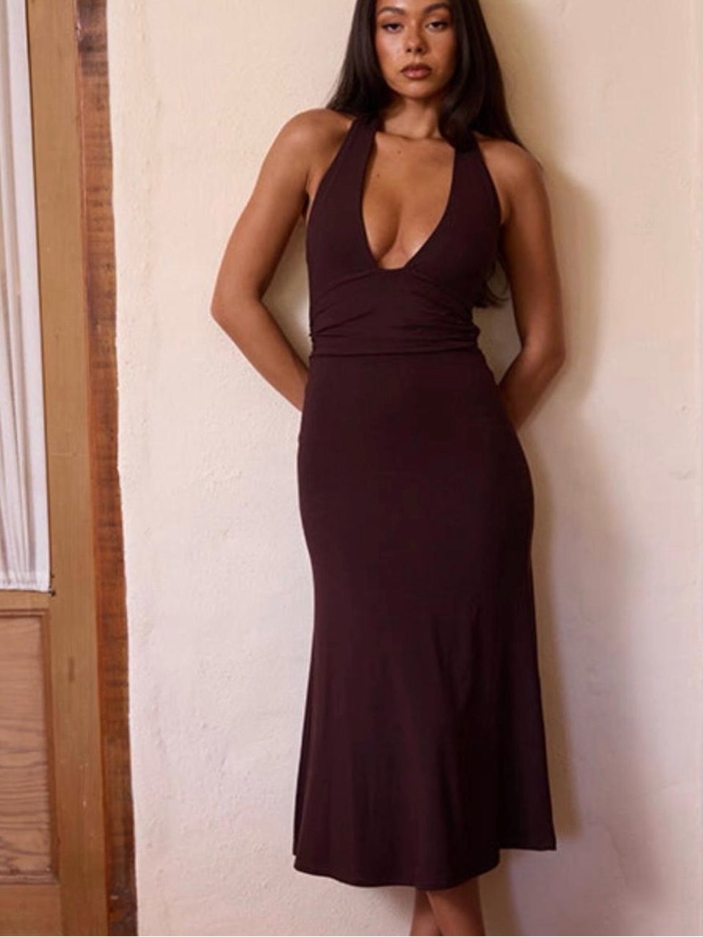 Sasha Therese Thea midi dress